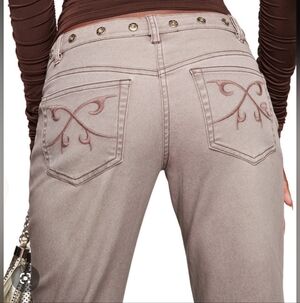 I.Am.GIA geer pant grey y2k brand new. Size: M/L
